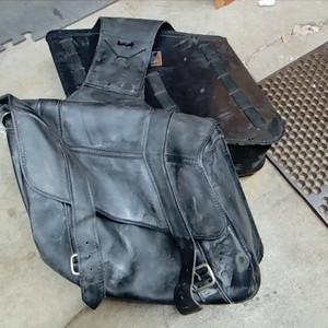 Made in usa leather saddlebags