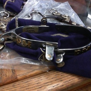 HANDMADE TOP HAND RODEO/ROPER SPURS TEXAS
