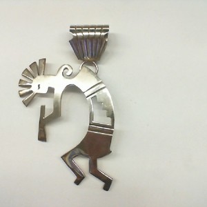 Silver Silver 0.925% 24.00gms  LARGE KOKOPELLI PENDANT