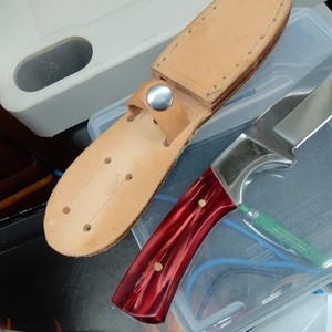 CUSTOM MADE FIXED BLADE KNIFE