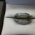 14K WHITE GOLD RING GUARD WITH DIAMONDS