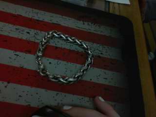 Heavy Chain Bracelet Silver 55.10 GRAMS