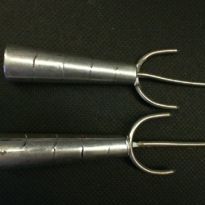  STERLING SILVER CORN ON THE COB HOLDERS - STAMPED MEXICO J.R.