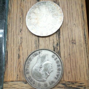 Canada 1942 50 Cent or 1961 Osterrei 10 Schilling Coin 89% & HIGHER SILVER 