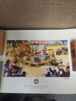 signed-Print of Disney's, The band concert 1935