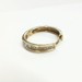Single Gold & Diamond Hoop Earring