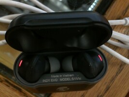 Skullcandy S1IVW Earbuds w/ Charger and Charging Case