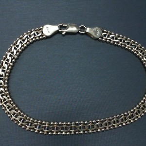  MARINER CHAIN WITH BALL CHAIN EDGE BRACELET 14K YELLOW GOLD