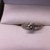  14K YELLOW GOLD RING WITH SINGLE .33 AMBER COLORED DIAMOND