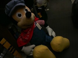 Mickey Mouse Engineer Plush 34" 