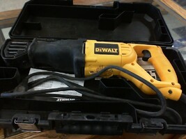 Dewalt DW304P Corded Reciprocating Saw in Case