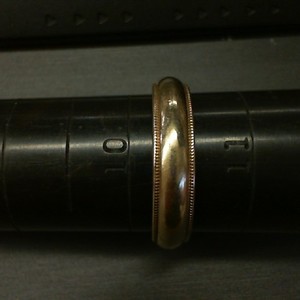  LARGE COMFORT FIT BAND 14K