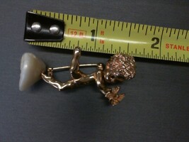  WILLIAM RUSER CHILD WITH BUTTERFLY -  14K 11.30GRAMS