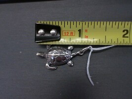  STERLING SILVER TURTLE PENDANT 