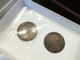 Coins British penny 1921 or 1890 (1 coin)