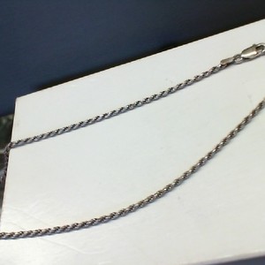  Sterling Silver 0.925% 7.20gms 24" Rope Chain