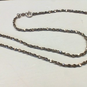 Silver 0.925% 3.30gms Fine Fanct Link 17" Chain