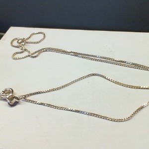  Silver 0.925% 2.00gms Fine Box Chain, 18"