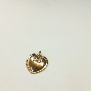  Gold 14kt Yellow Heart Shaped "I LOVE YOU" 1.60gms 2 Piece Pendant