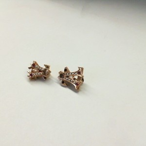  Gold 12kt 2.50gms Antique Lambda Zeta Pin with Seed pearls (1 pin)