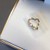 Black Hills Gold 10kt/12kt Cut-Out Heart Pendant with Small Stone
