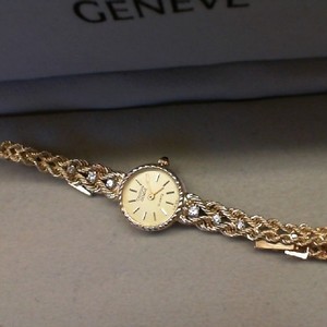 Vintage Diamond & Gold 14kt 13.50gms Christian Geneve BMC Women's Quartz Watch