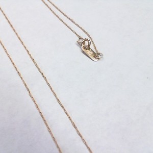  Ultra Fine Yellow Gold 14kt 0.40gms Chain, 19"