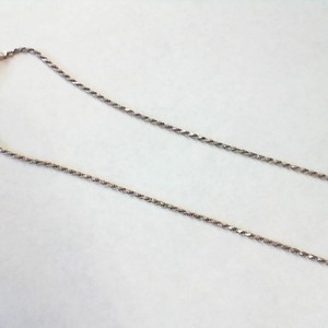  Silver 0.925% 3.3gms Rope Chain, 18"