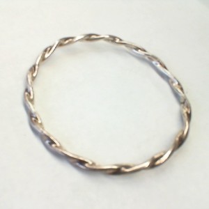  Silver 0.999% 8.50gms Bracelet Twist Bangle