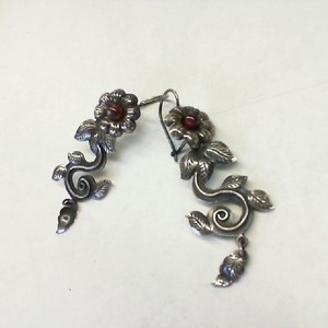Taxco Mexico Sterling Silver 0.925% 5.50gms Antique Earrings  