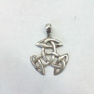  Sterling Silver 0.925% 3.00gms Celtic Design Pendant