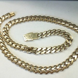  Monaco Classic Yellow Gold 10kt 41.30gms Chain -  7/16"/11mm Thick 26" Long
