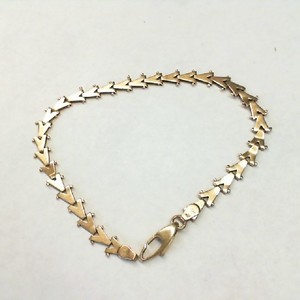  Yellow Gold 14kt Yellow 5.00gms Chain Bracelet 14K YELLOW GOLD BRACELET 