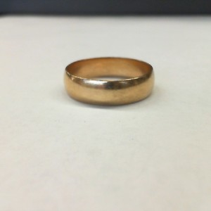  Yellow Gold 12kt 4.70gms Band, Size 10.5