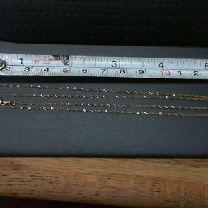  18K YELLOW GOLD FINE TWIST CHAIN 21"
