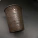 .925% 27.30gms Vintage Webster "Only a Thimble Full" Sterling Silver Shot Glass