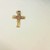 Black Hills Gold Tricolor 10kt/12kt Small Cross, Weighs 1.2gr