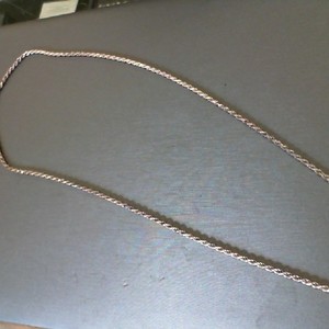  Sterling Silver 0.925% 5.50gms 18" Twisted Rope Chain