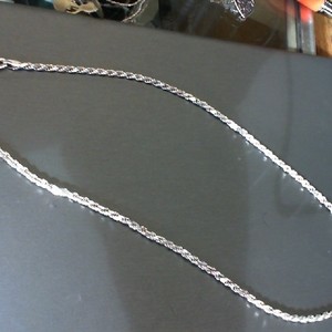  Sterling Silver 0.925% 11.50gms 18" Twisted Rope Chain