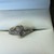  jwbr jewelry stamp GOLD PLATED PAVE DIAMOND RING
