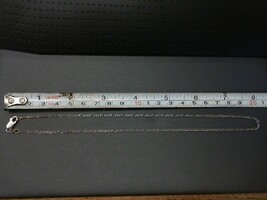  FIGARO STYLE SILVER CHAIN 