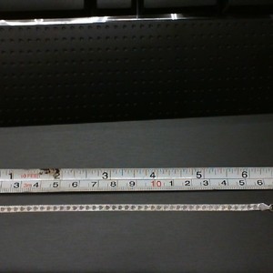  STERLING SILVER HERRINGBONE WITH HEARTS BRACELET