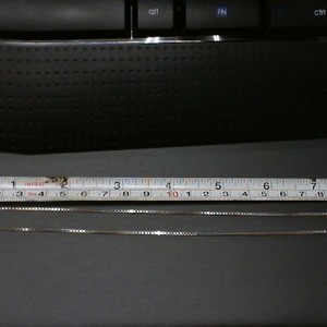  STERLING SILVER BOX CHAIN