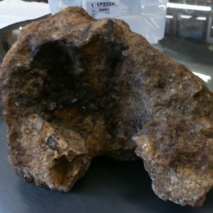 Unusual QUARTZ CLUSTER with Sparkles and Gold Colored Deposits