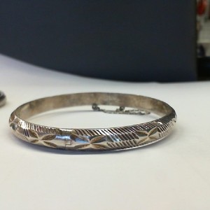  Sterling Silver 0.925% Bangle Bracelet