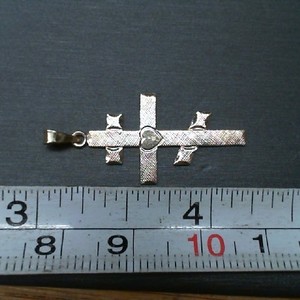  EASTERN ORTHODOX CROSS PENDANT 14K