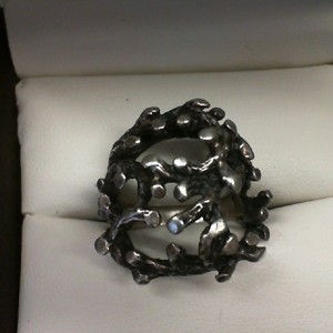  Retired James Avery Openwork Twigs/Branch Tree Ring