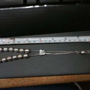 STERLING SILVER ISLAMIC TASBIH PRAYER BEADS