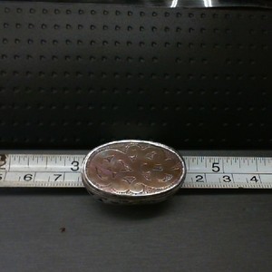  LOIS HILL SIGNED/STAMPED .925 SIGNATURE SCROLL SADDLE RING