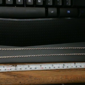  STERLING SILVER ROPE NECKLACE